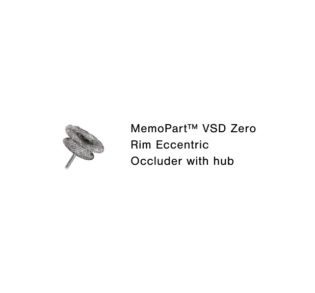 MemoPart™ Ventricular Septal Defect  (VSD) closure device